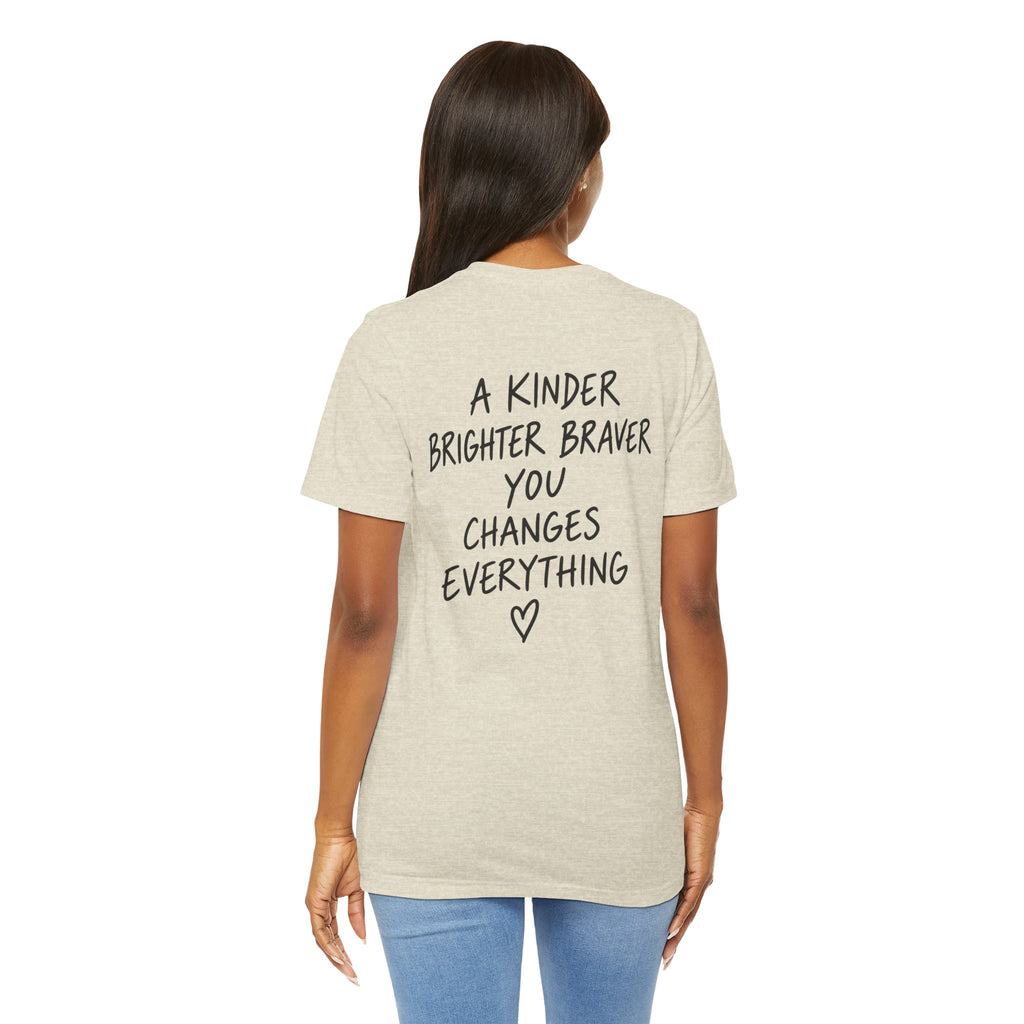You Really Matter Shirt | Front and Back Graphic Tee | Positive Message T-Shirt | Inspirational Encouragement Shirt | Meaningful Gift