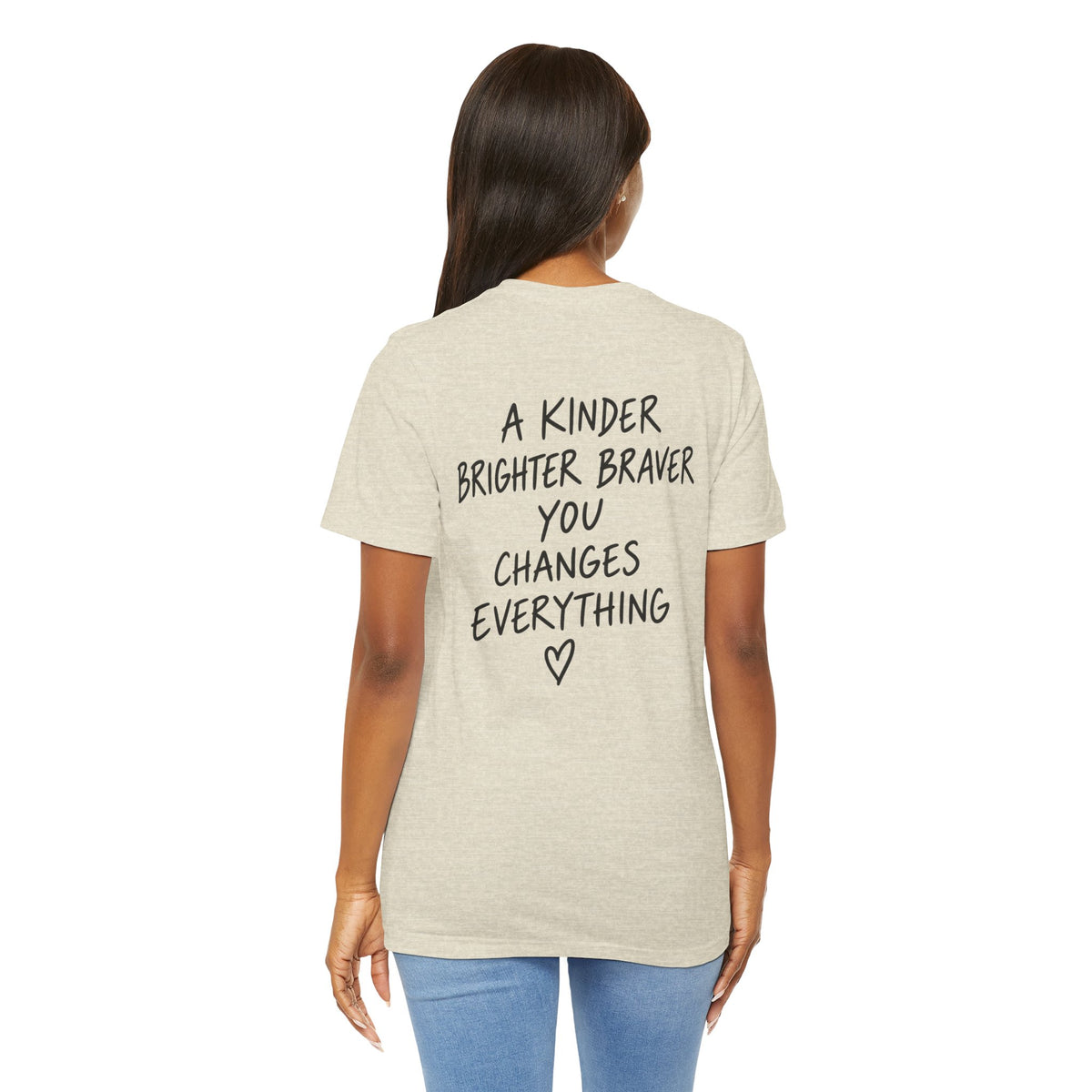 You Really Matter Shirt | Front and Back Graphic Tee | Positive Message T-Shirt | Inspirational Encouragement Shirt | Meaningful Gift
