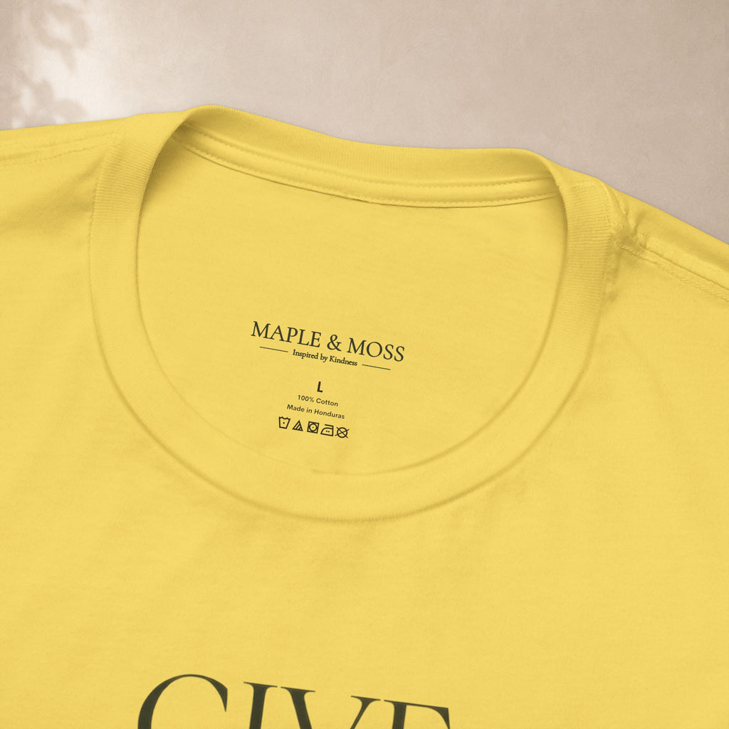 Give Yourself Some Credit Shirt | Positive Affirmation & Encouragement Tee
