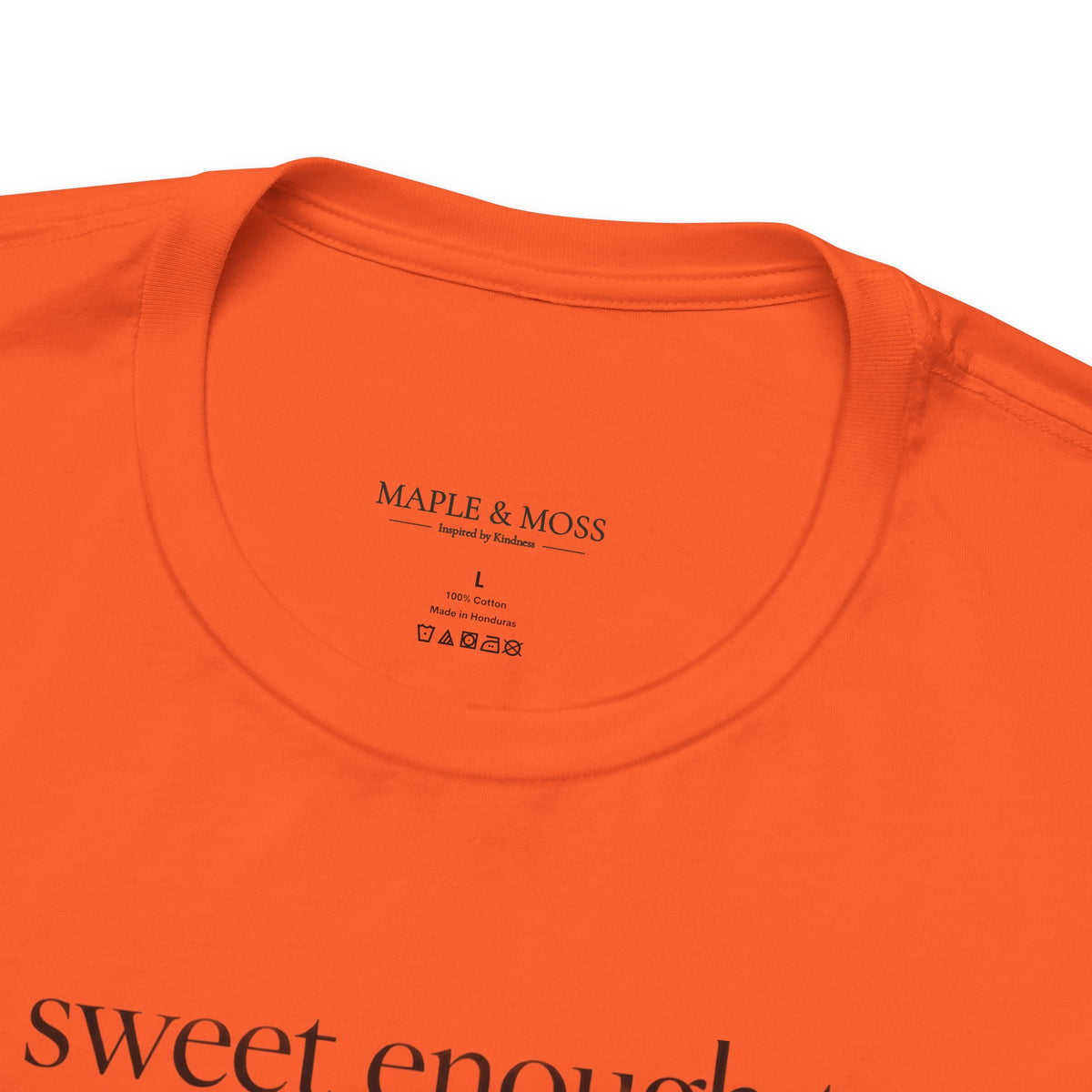 Sweet Enough to Haunt You Shirt — Halloween Graphic Tee | Spooky Season T-Shirt | Orange Halloween Shirt | Fall Graphic Tee