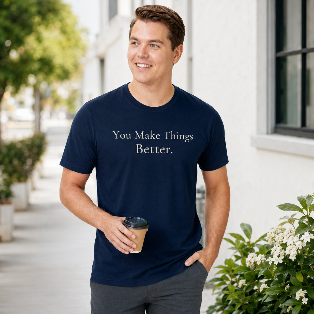 You Make Things Better Tee | Encouragement T-Shirt