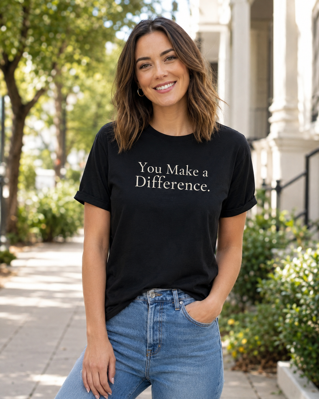 You Make a Difference Tee | Encouragement T-Shirt