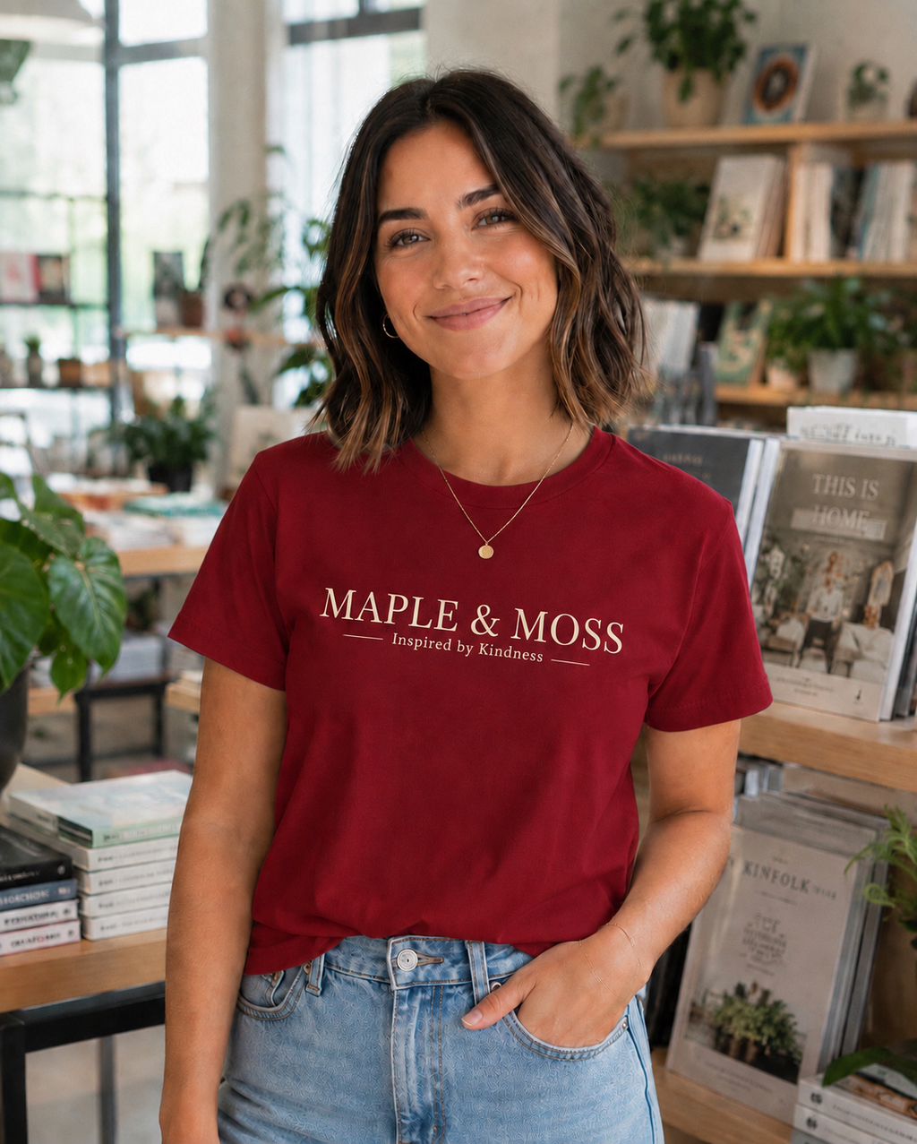 Maple & Moss Founders Tee | Inspired by Kindness