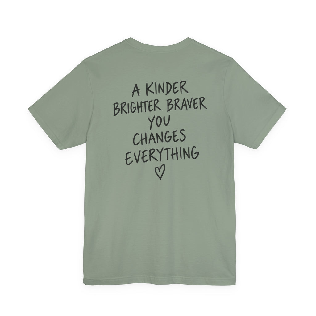 You Really Matter Shirt | Front and Back Graphic Tee | Positive Message T-Shirt | Inspirational Encouragement Shirt | Meaningful Gift