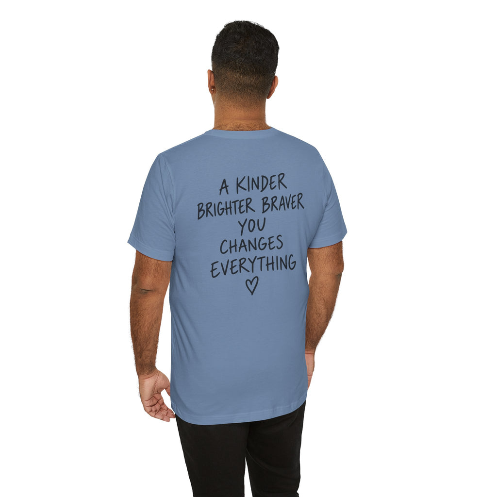 You Really Matter Shirt | Front and Back Graphic Tee | Positive Message T-Shirt | Inspirational Encouragement Shirt | Meaningful Gift