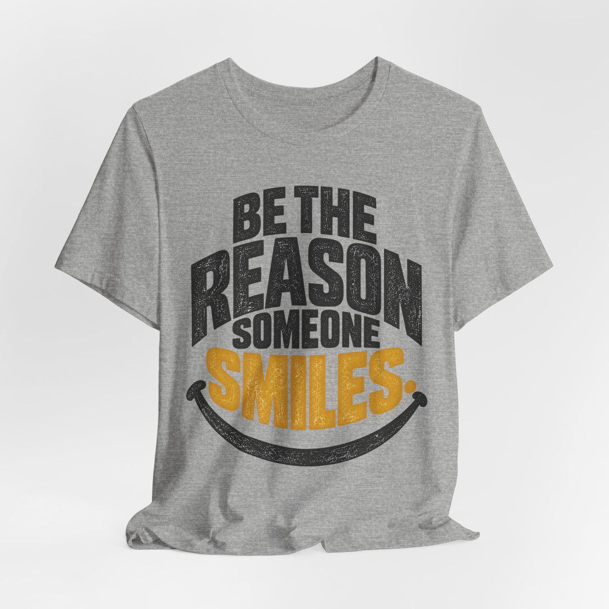 Be the Reason Someone Smiles Shirt — Vintage Kindness Graphic Tee