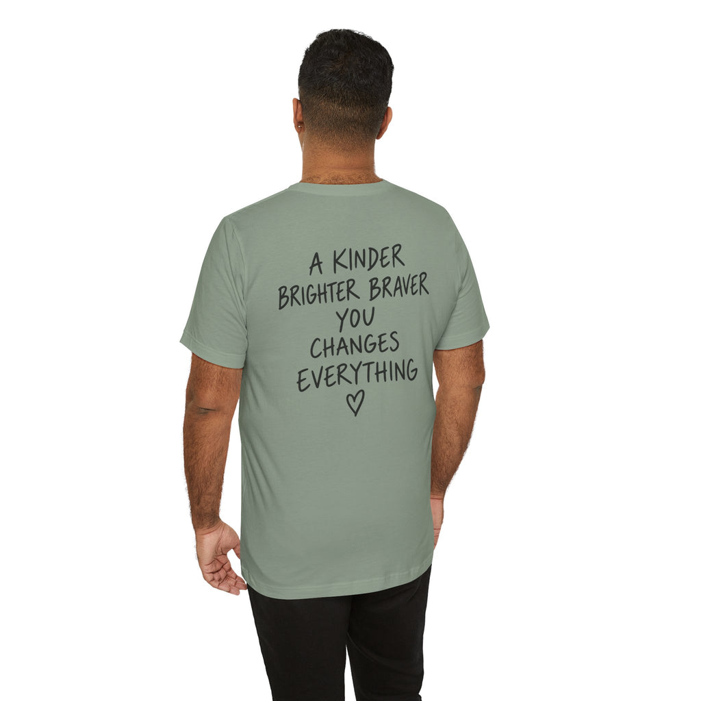 You Really Matter Shirt | Front and Back Graphic Tee | Positive Message T-Shirt | Inspirational Encouragement Shirt | Meaningful Gift