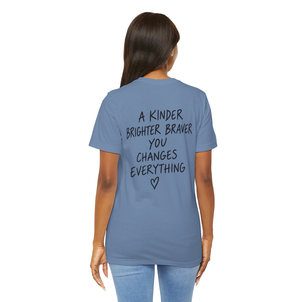 You Really Matter Shirt | Front and Back Graphic Tee | Positive Message T-Shirt | Inspirational Encouragement Shirt | Meaningful Gift