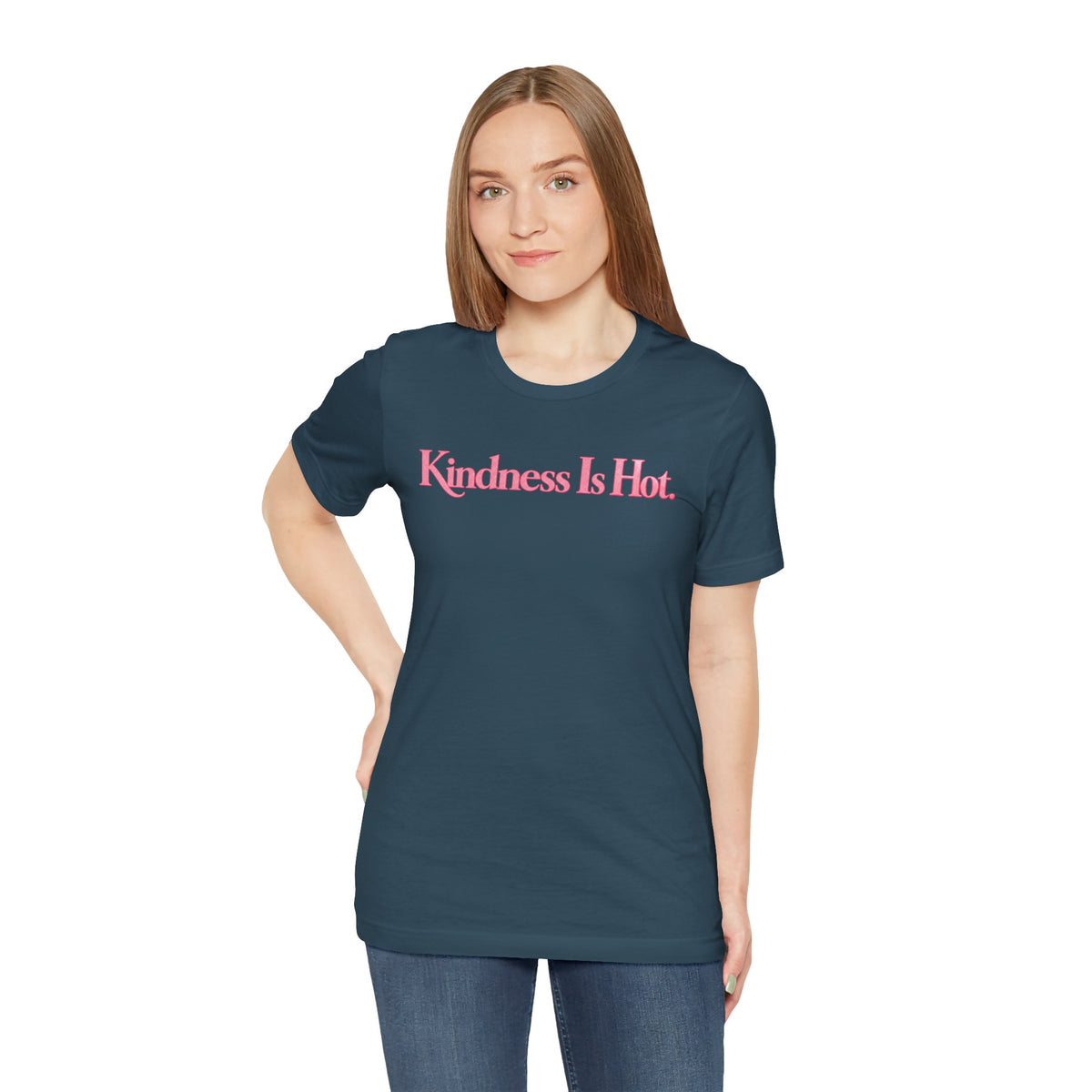 Kindness Is Hot Graphic Tee | Positive Message Shirt | Inspirational Kindness T-Shirt