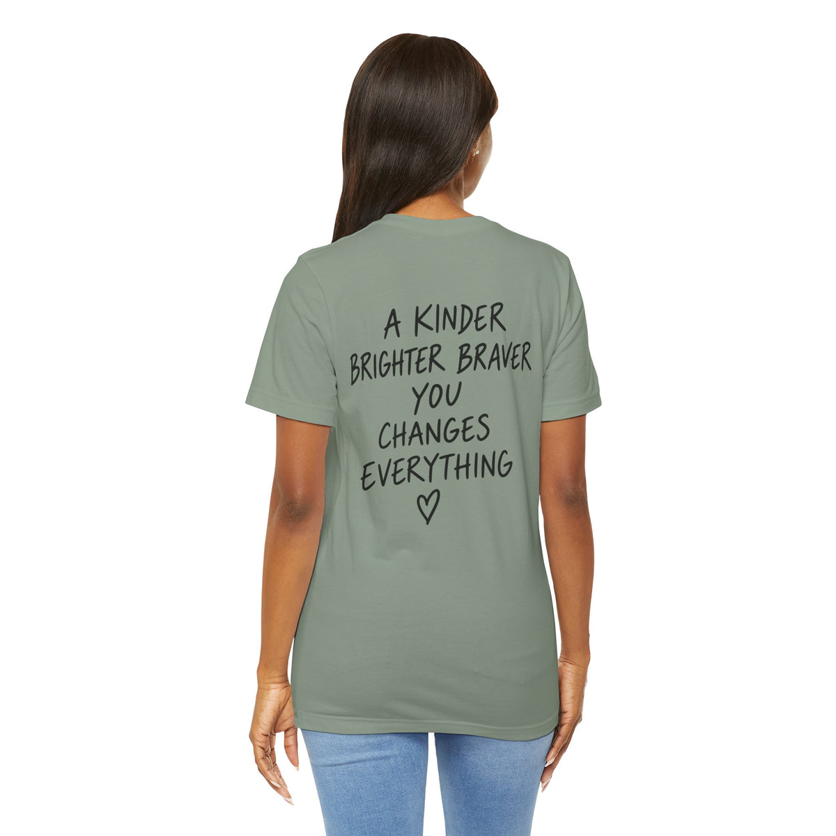 You Really Matter Shirt | Front and Back Graphic Tee | Positive Message T-Shirt | Inspirational Encouragement Shirt | Meaningful Gift