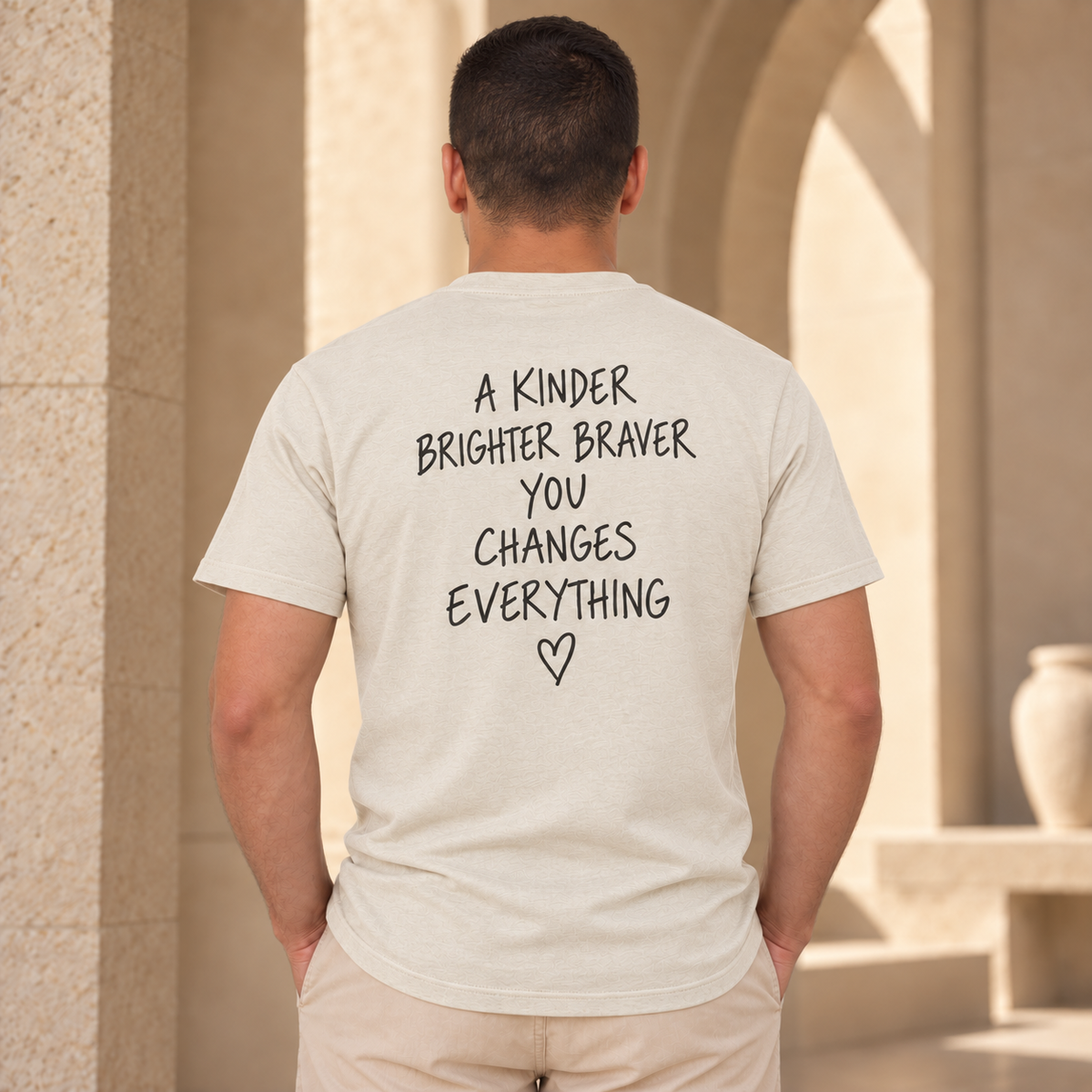 You Really Matter Shirt | Front and Back Graphic Tee | Positive Message T-Shirt | Inspirational Encouragement Shirt | Meaningful Gift