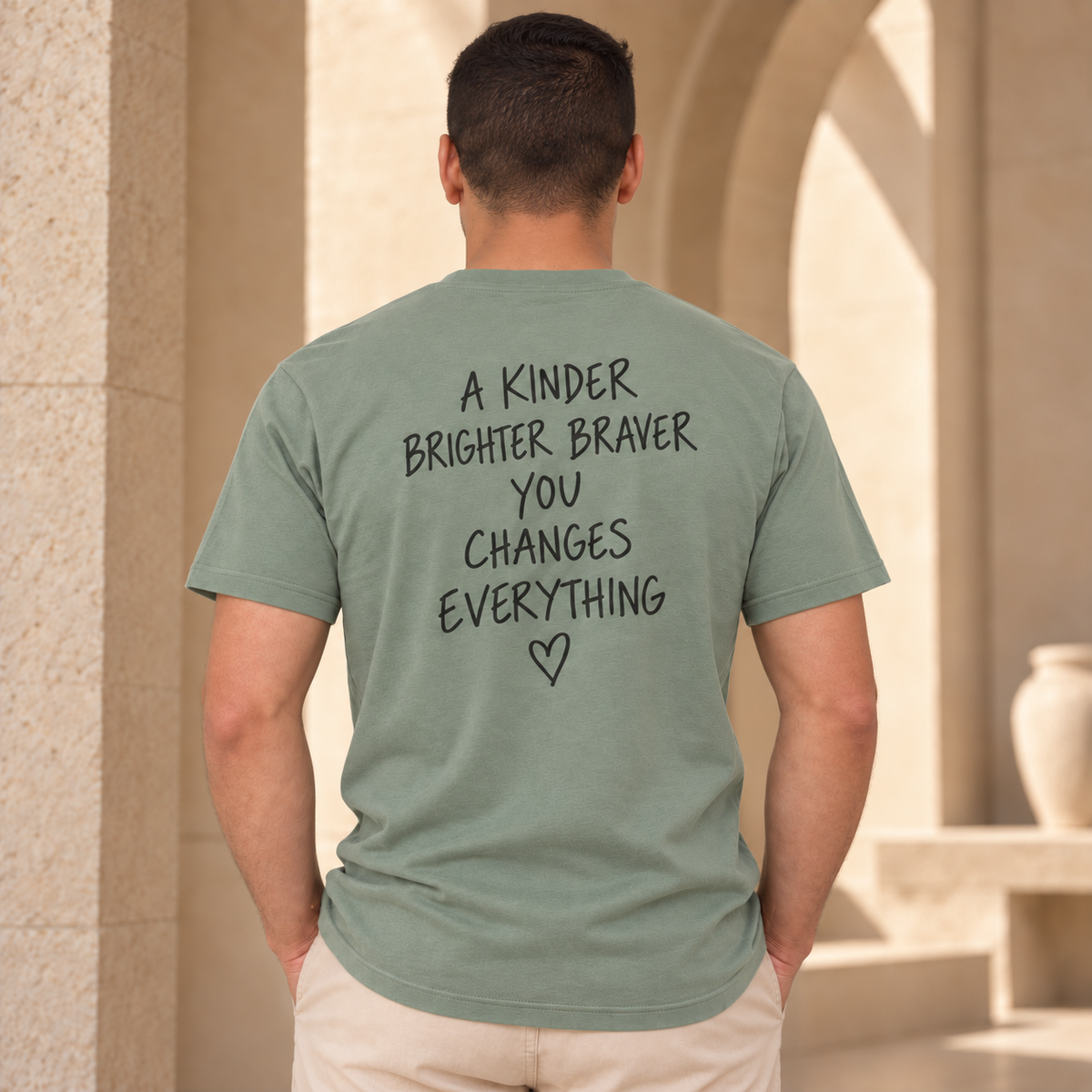 You Really Matter Shirt | Front and Back Graphic Tee | Positive Message T-Shirt | Inspirational Encouragement Shirt | Meaningful Gift