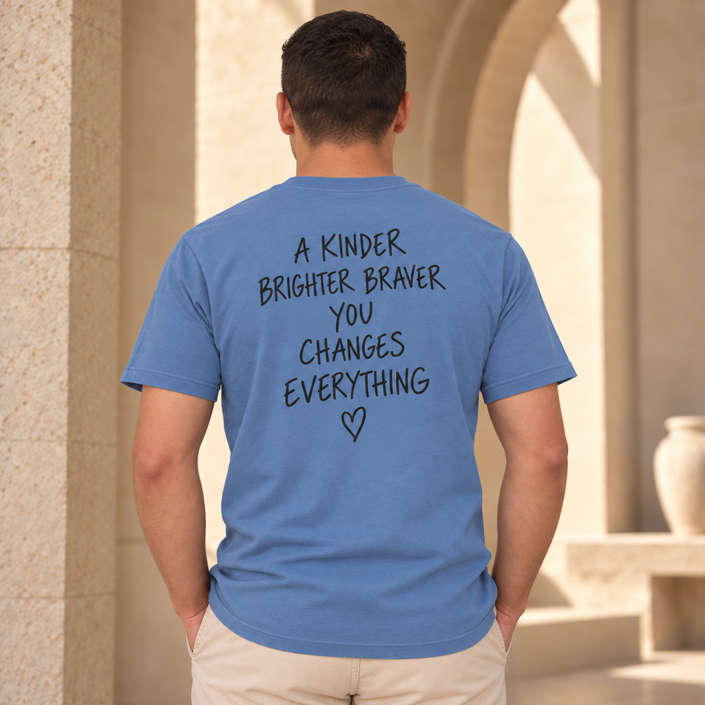 You Really Matter Shirt | Front and Back Graphic Tee | Positive Message T-Shirt | Inspirational Encouragement Shirt | Meaningful Gift